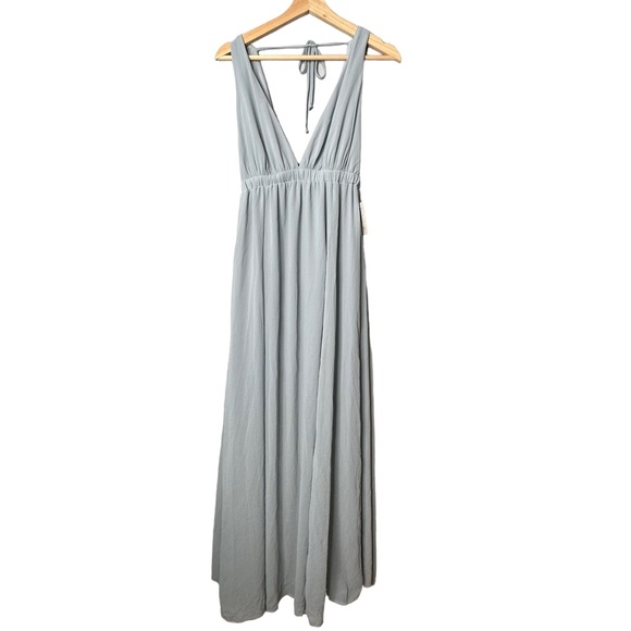 Show Me Your Mumu Ava Dress Steel Blue NEW - Picture 3 of 8